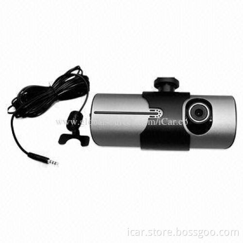 New fashion HD 720p dual-lens G-sensor HD car black box
